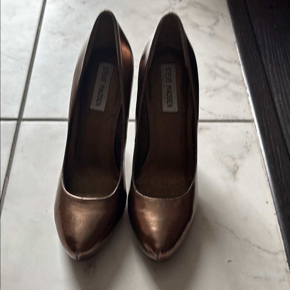 Steve Madden Women's Bronze Heels